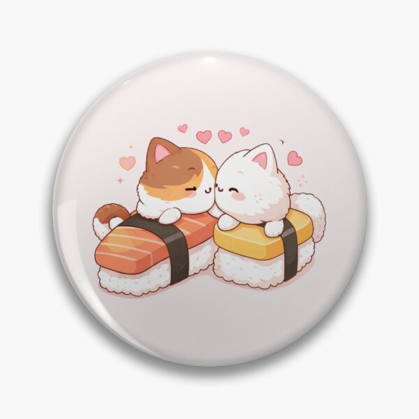 Item preview, Mochi & Lumi – Mochi & Lumi – Cozy Sushi Cat Duo designed and sold by Mochi Studio.