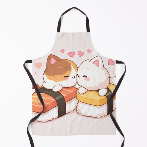 Item preview, Mochi & Lumi – Mochi & Lumi – Cozy Sushi Cat Duo designed and sold by Mochi Studio.
