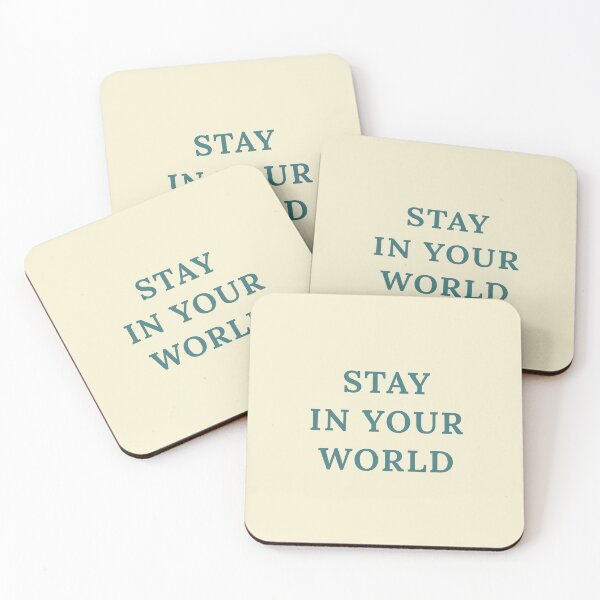 Item preview, Stay In Your Own World Minimalist Streetwear designed and sold by YourStorebyMili.