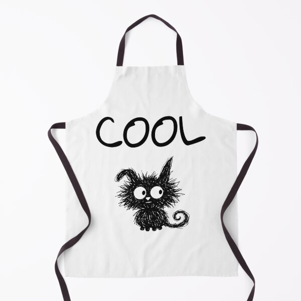 Item preview, Funny Black Cat – Cool Mood | Doodle Cat Meme designed and sold by moodiecatshop.