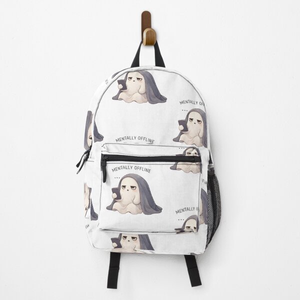 Item preview, Mentally Offline Ghost | Cute Kawaii Aesthetic | Relatable Introvert Mood Design designed and sold by The Mood Index.