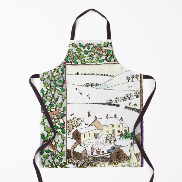 Item preview, Christmas carol illuminated manuscript - In the bleak midwinter designed and sold by eleanormharris.