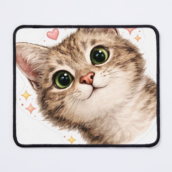 Item preview, Peekaboo Kitty Vibes ?✨ Main Tag: sticker designed and sold by Jaideep Walia.