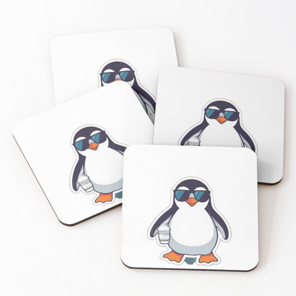 Item preview, Chaos Walk Penguin Sticker | Cool Penguin Sunglasses  Funny Sarcastic Unbothered Sticker designed and sold by ChaosAndChill.
