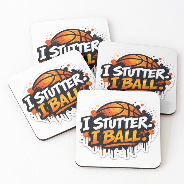 Item preview, I Stutter, I Ball designed and sold by Stutteringsista.