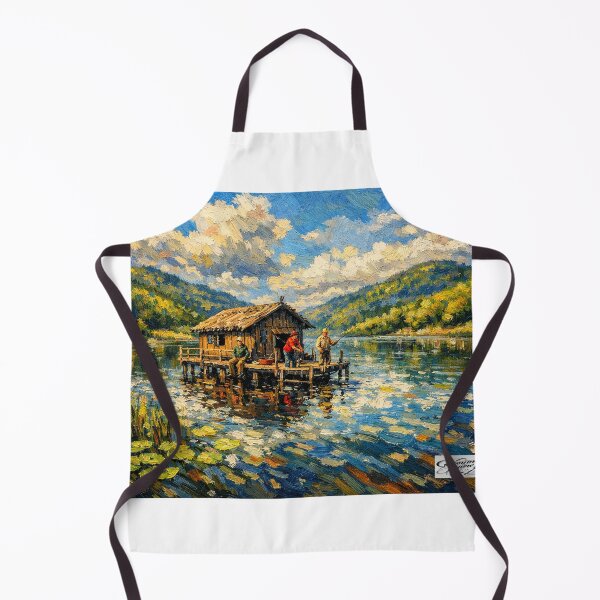Item preview, Fishing in the Lake designed and sold by JJESTOICO.