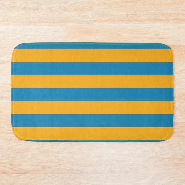Item preview, SUMMER HORIZONTAL STRIPES IN ORANGE AND TURQUOISE designed and sold by isamartindesign.