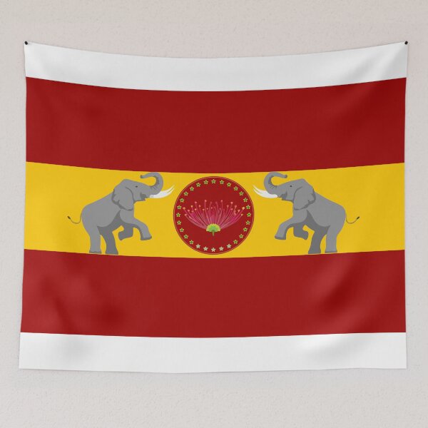 Item preview, Thalapathy Vijay TVK Flag Tamil Kollywood  designed and sold by alltheprints.