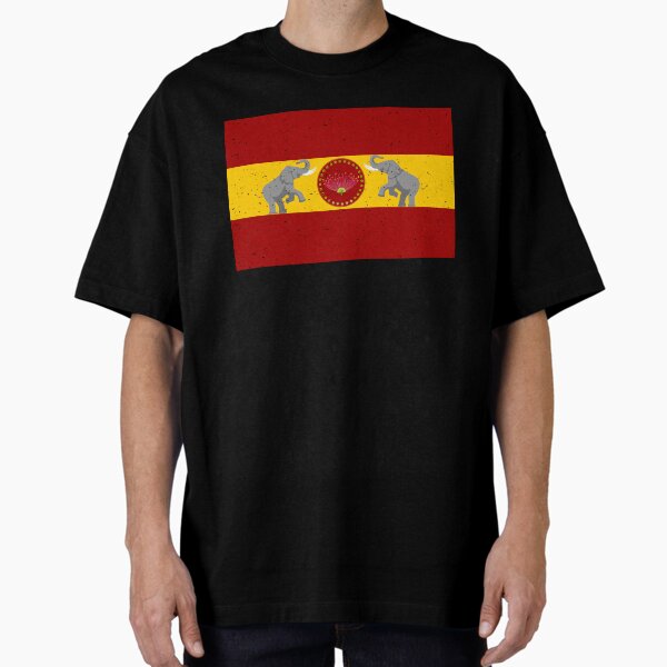 Thalapathy Vijay TVK Flag Tamil Kollywood Oversized T-Shirt