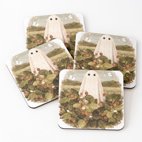 Item preview, Strawberry Field Ghost ?? sticker designed and sold by Jaideep Walia.