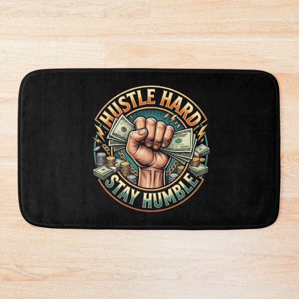Item preview, Hustle Hard Stay Humble Money Mindset Graphic designed and sold by ZayCreates.