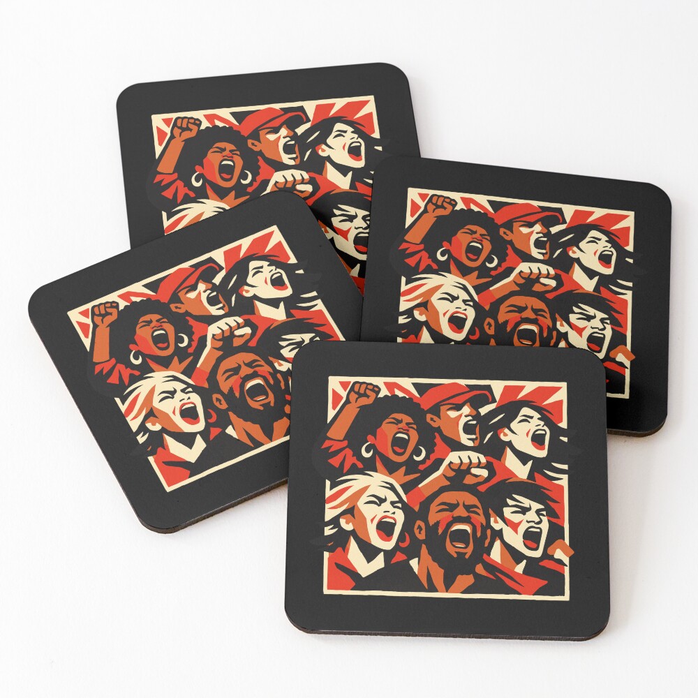 Item preview, Coasters (Set of 4) designed and sold by EdvvinStudios.