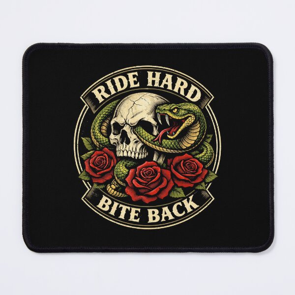Item preview, Ride Hard Bite Back designed and sold by Forged in the Warp.