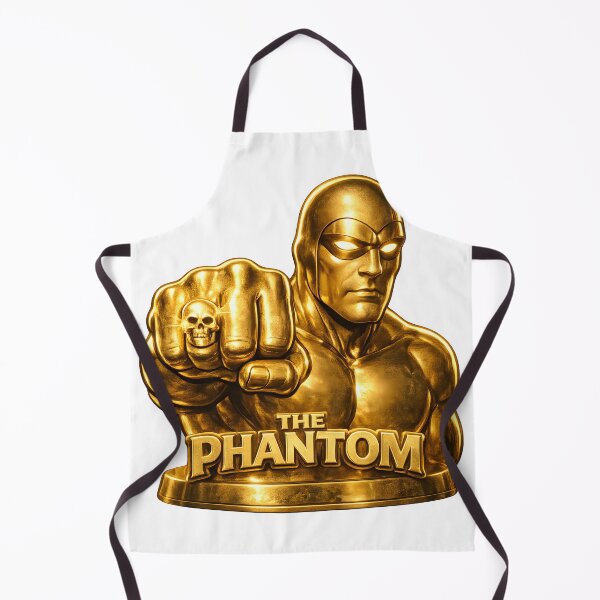 Item preview, The Phantom Golden Legacy – Ultra Realistic 3D Gold Statue Superhero Art designed and sold by Imagetore.