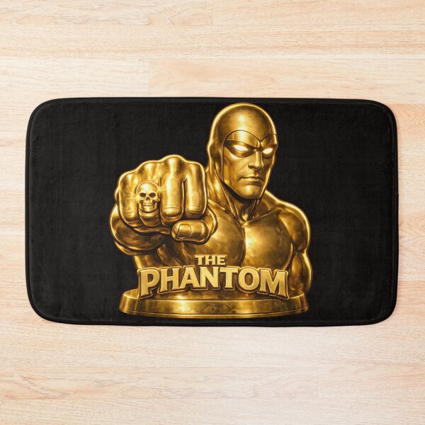 Item preview, The Phantom Golden Legacy – Ultra Realistic 3D Gold Statue Superhero Art designed and sold by Imagetore.