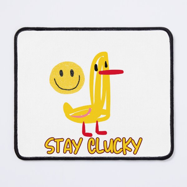 Item preview, Stay Clucky Funny Chicken Pun Design | Cute Farm Humor Gift for Chicken Lovers designed and sold by Anasalseady.