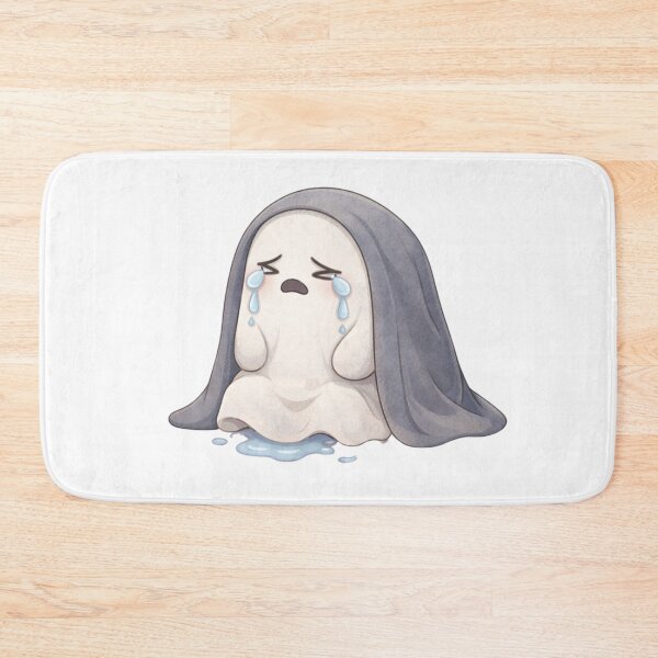 Item preview, Crying Ghost | Cute Kawaii Aesthetic | Sad Relatable Mood Design designed and sold by The Mood Index.