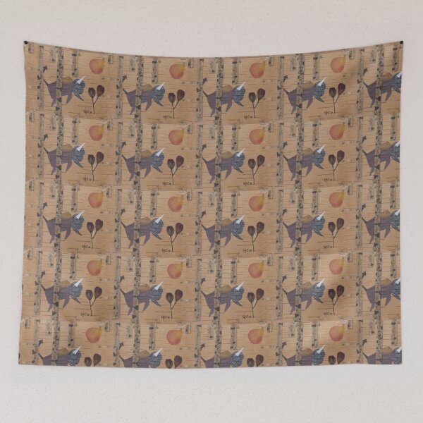 Item preview, Buffalo and Birch Trees designed and sold by IERI-Creations.