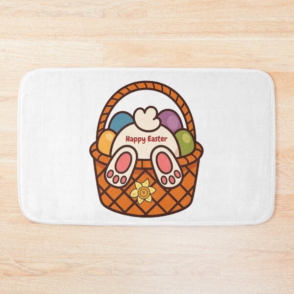 Item preview, Happy Easter With Easter Basket. designed and sold by Dinasshop.