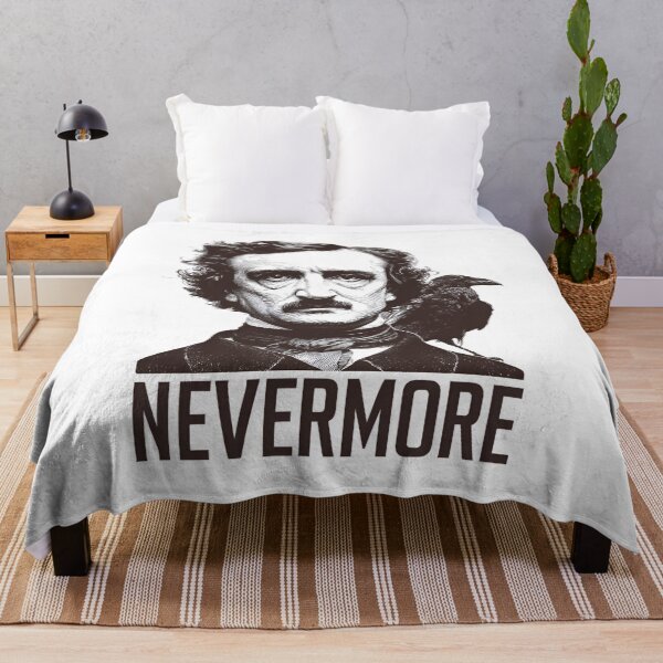 Item preview, Edgar Allan Poe Nevermore Sepia Raven Portrait Literature Shirt designed and sold by Fenay Designs.
