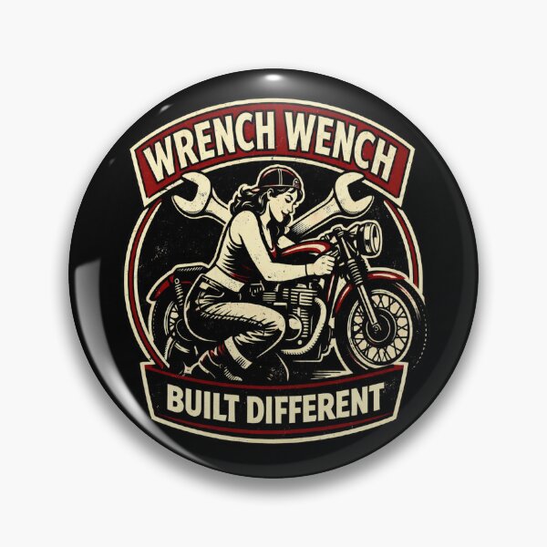 Item preview, Wrench Wench - Built Different designed and sold by Forged in the Warp.