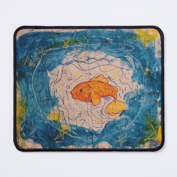 Item preview, Goldfish, whats outside the bowl? (aquatic collection) designed and sold by SimpleAnarchy.