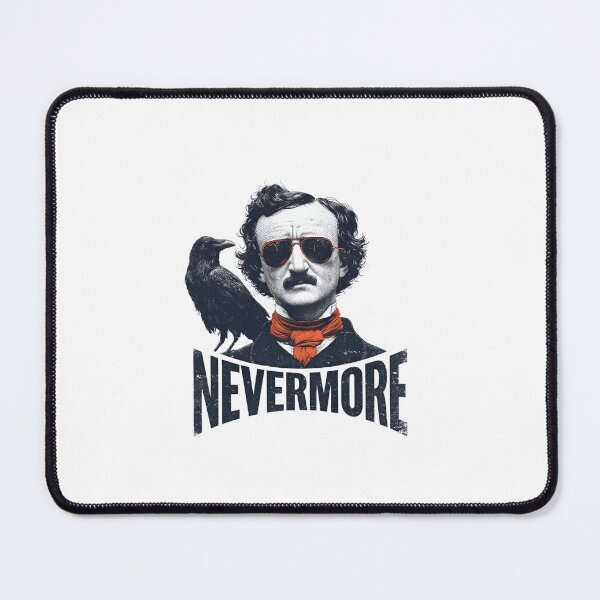 Item preview, Edgar Allan Poe Nevermore Aviator Sunglasses Cool Gothic Shirt designed and sold by Fenay Designs.