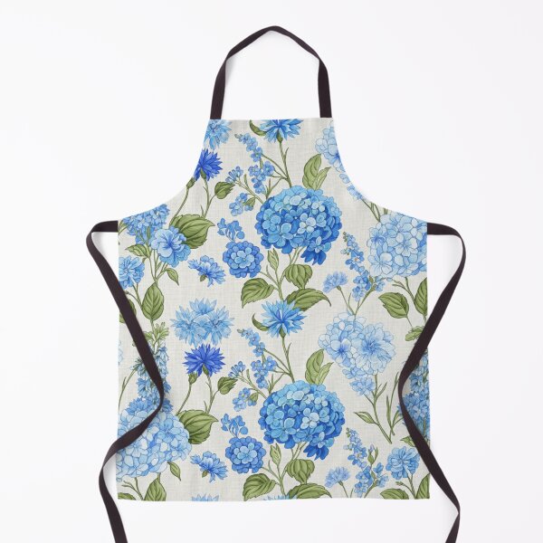 Item preview, Blue florals designed and sold by TwistedRabbit.