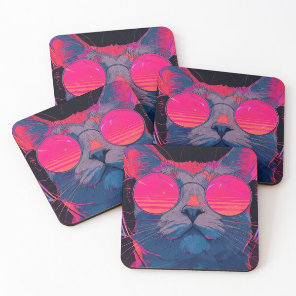 Item preview, Cool cat in shades headphones designed and sold by anytka.