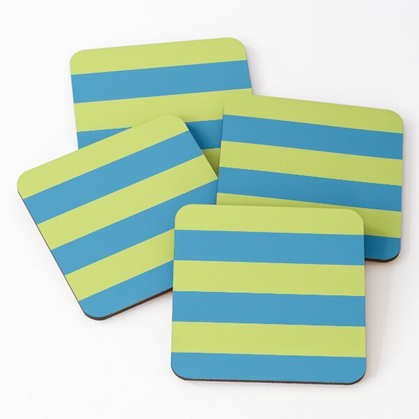 Item preview, SUMMER PRINT HORIZONTAL STRIPES PISTACHIO designed and sold by isamartindesign.