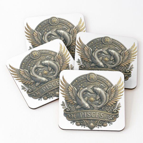 Item preview, Pisces Zodiac Sign – Dreamy Fish Astrology Design designed and sold by Cauldron Crafts.