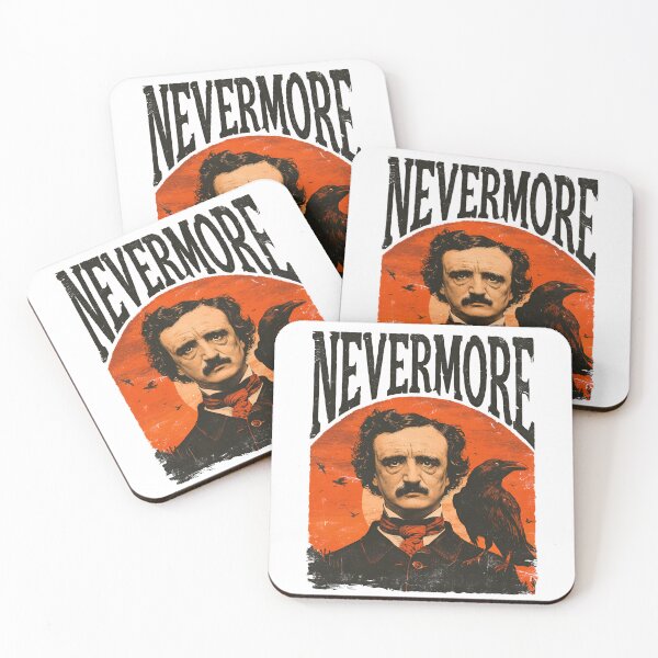 Item preview, Edgar Allan Poe Nevermore Raven Sunset Literature Shirt designed and sold by Fenay Designs.