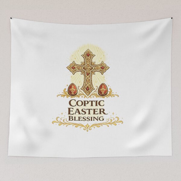 Item preview, Coptic Easter Blessing Faith Design designed and sold by StyleLap.