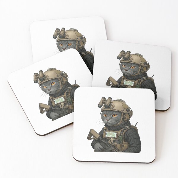 Item preview, Tactical Cat designed and sold by RAWLIFEGRAPHIC.