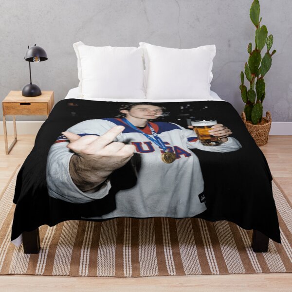 Item preview, Funny Jack Hughes Usa Gold Hockey designed and sold by Twindluzz.