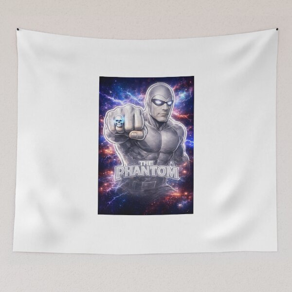 Item preview, The Phantom Cosmic Power – Legendary Ghost Who Walks Galaxy Hero Art designed and sold by Imagetore.