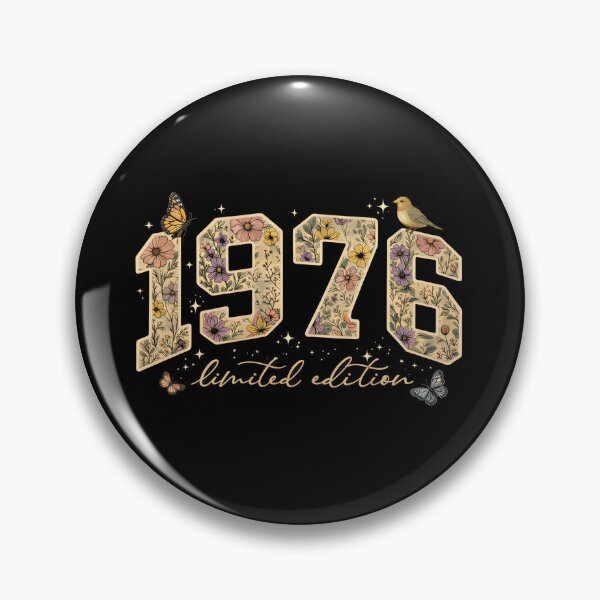 Item preview, Floral 50th Birthday Limited Edition 1976 designed and sold by Blok45.