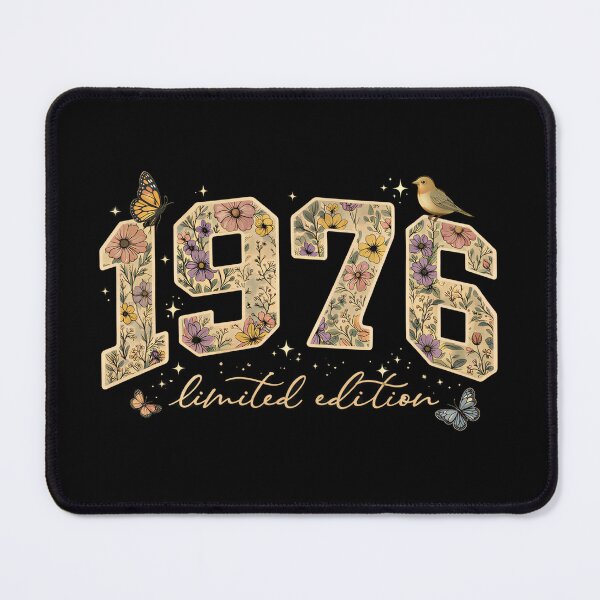 Item preview, Floral 50th Birthday Limited Edition 1976 designed and sold by Blok45.