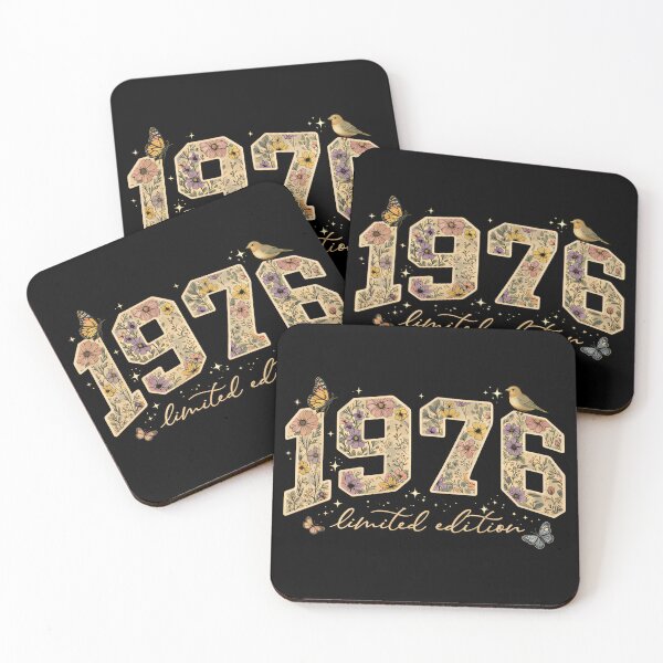 Item preview, Floral 50th Birthday Limited Edition 1976 designed and sold by Blok45.