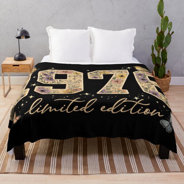 Item preview, Floral 50th Birthday Limited Edition 1976 designed and sold by Blok45.