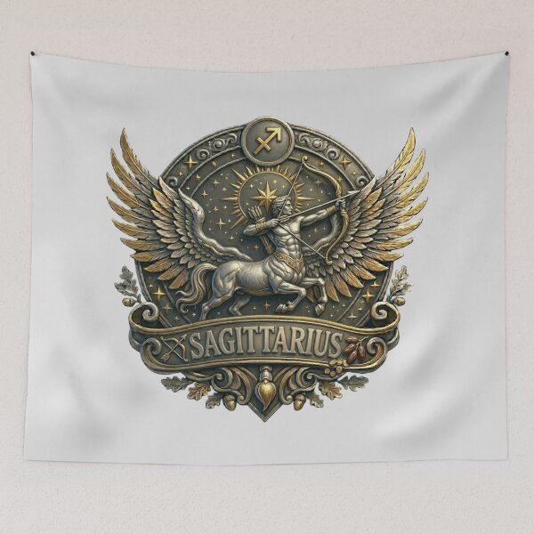 Item preview, Sagittarius Zodiac Fire Sign – Adventurous Archer Astrology Design  designed and sold by Cauldron Crafts.