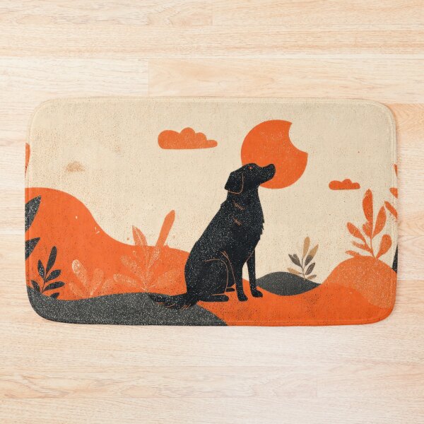 Item preview, Dog looking at the sun in landscape designed and sold by anytka.