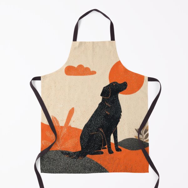 Item preview, Dog looking at the sun in landscape designed and sold by anytka.