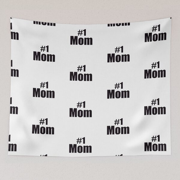 Item preview, #1 Mom Simple Print Gift For Mom designed and sold by BusyBialas.