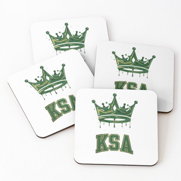 Artikelvorschau, Royal Green KSA Crown Street Art Design entworfen und verkauft von ARYAM..