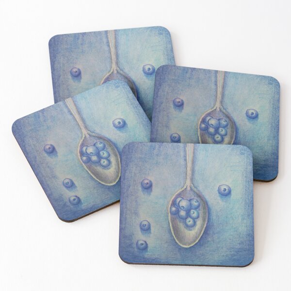 Item preview, Blueberry - Colored Pencils Illustration designed and sold by Sky-99.