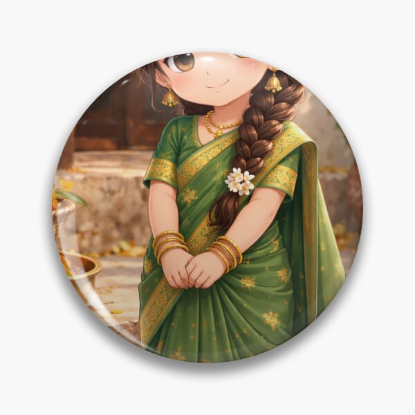 Item preview, Little Grace in Green designed and sold by Navaarambh09.