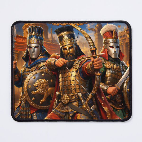 Item preview, Persian Immortals Warriors – Legendary Ancient Empire Elite Soldiers 3D Art designed and sold by Imagetore.