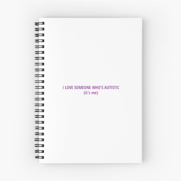 Item preview, I Love Someone Who's Autistic (it's me) Purple designed and sold by TeaAndBooks36.