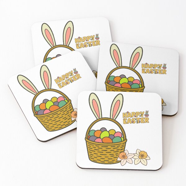 Item preview, Happy Easter and Easter Basket. designed and sold by Dinasshop.